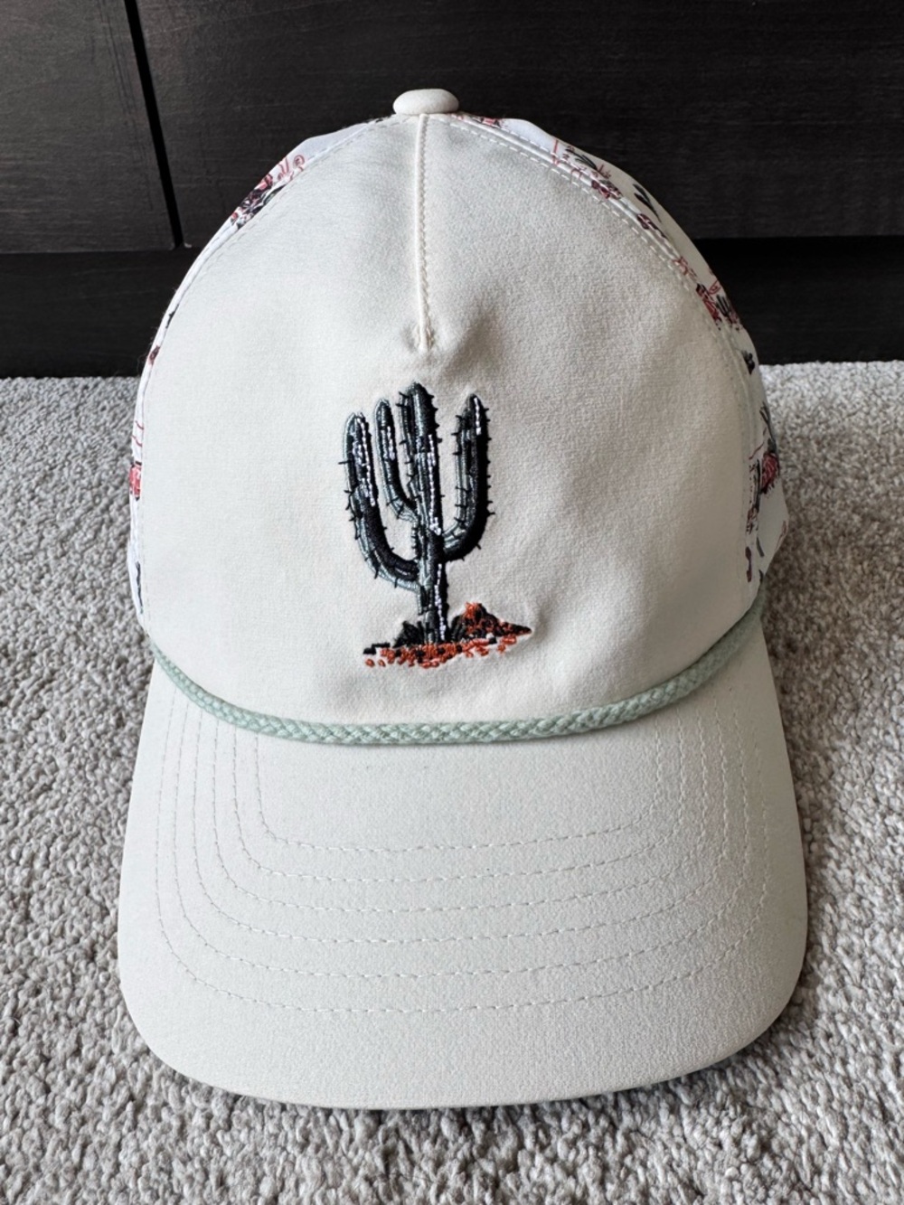 Mens Puma Golf Desert Cactus Rope Lifestyle Hat SnapBack NEW